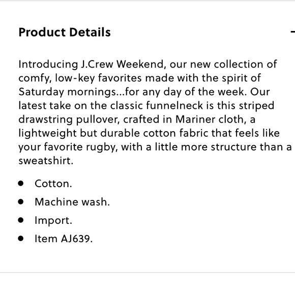 NWT J Crew FunnelNeck Pullover Hoodie XS - Picture 2 of 7